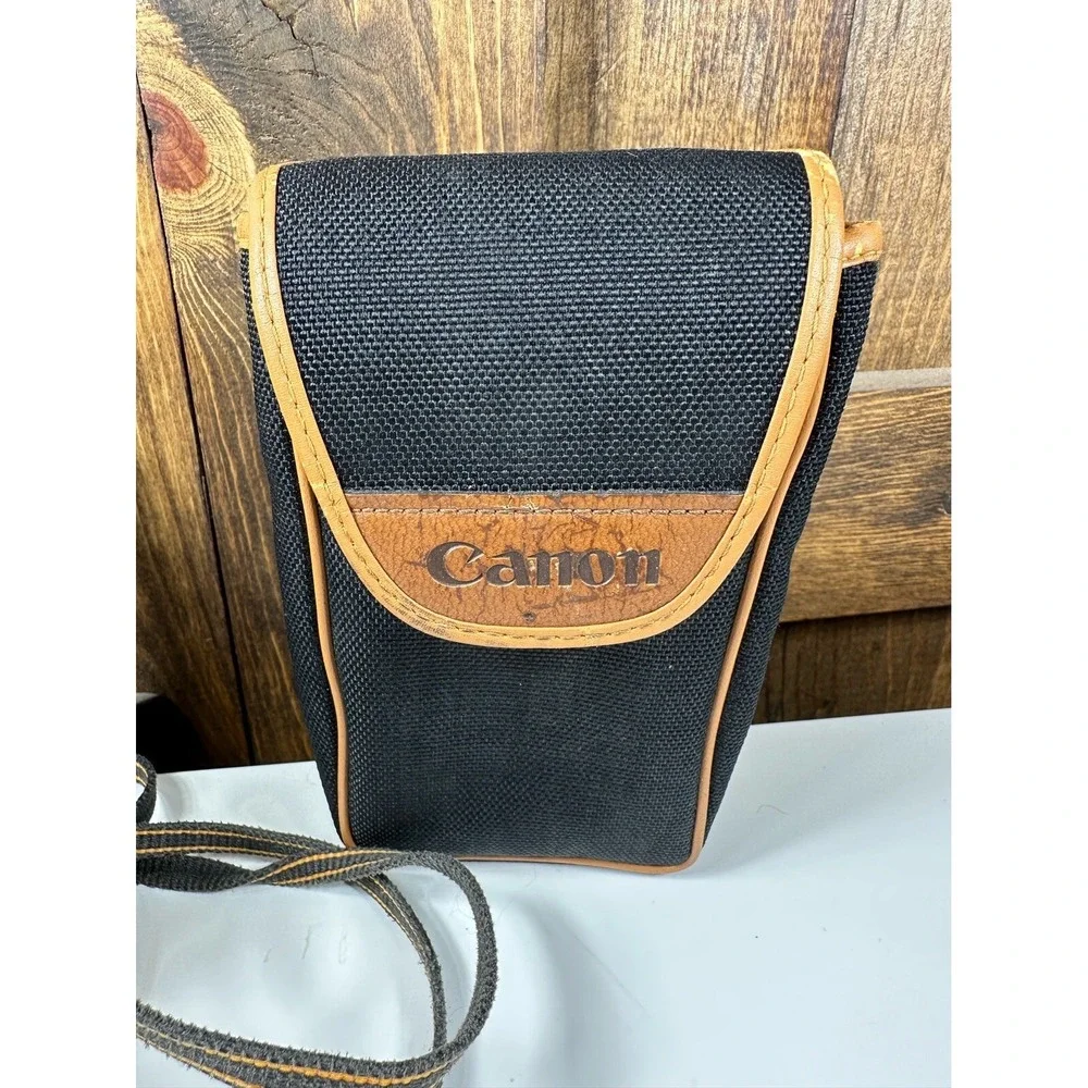 Canon Sure Shot Film Camera 38mm Lens 1:2.8‎ Auto Focus With Case & Strap PARTS